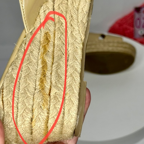 Kelsi Dagger Bianca Wedge Platform Slip-On Sandals Size 8.5 - Picture 13 of 14